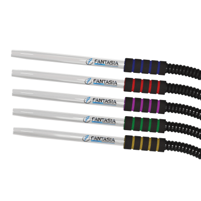 FANTASIA PREMIUM DISPOSABLE GLASS HOOKAH HOSE 1CT