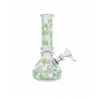 COOL PINEAPPLE MINI BEAKER GREEN 6inch