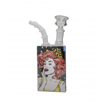 JUICE BOX GLASS WATER PIPE 7inch