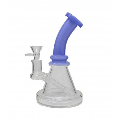 CRYSTAL STEM WATER PIPE 7inch