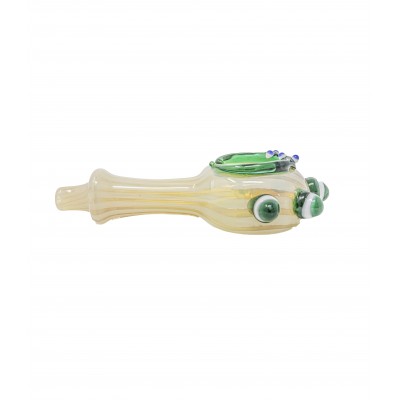SEA CIRCLE GLASS HAND PIPE 5inch
