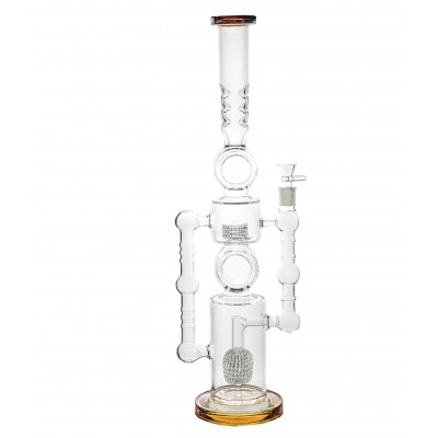 DOUBLE PERCULATOR INCEPTION WATER PIPE 22inch
