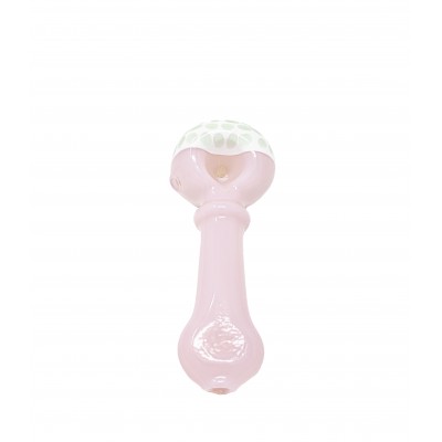 GOLF BALL GLASS HAND PIPE 5inch