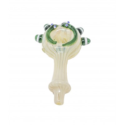 SEA CIRCLE GLASS HAND PIPE 5inch
