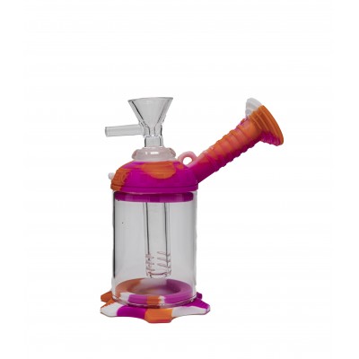 SILICONE HORN WATER PIPE 5inch