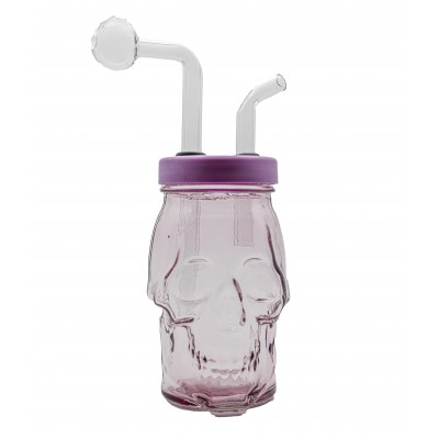 6inch SKULL JAR OIL BURNER