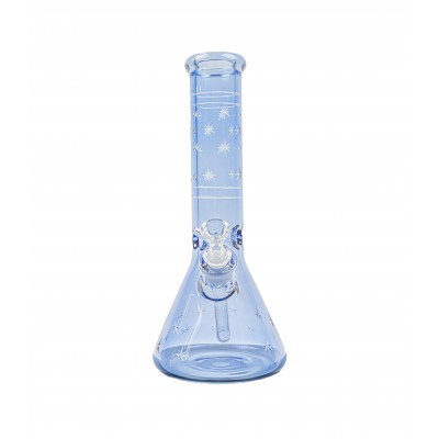 STAR LIGHT GLASS BEAKER 14inch - BLUE