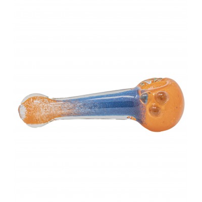 HALO 3 STONE GLASS HAND PIPE 5inch 3CT/PK