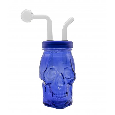 6inch SKULL JAR OIL BURNER