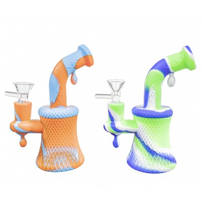 MINI SILICONE BEAKER CAMO DESIGN 5inch