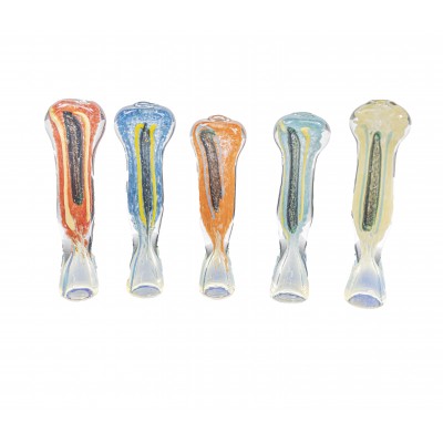 BLACK STRIPED ONE HITTER 3inch 5CT/PK