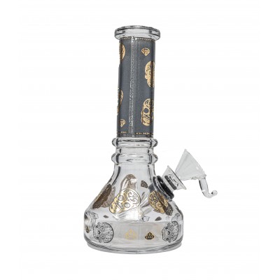 CALAVERA SKULL BLACK MINI BEAKER 6'