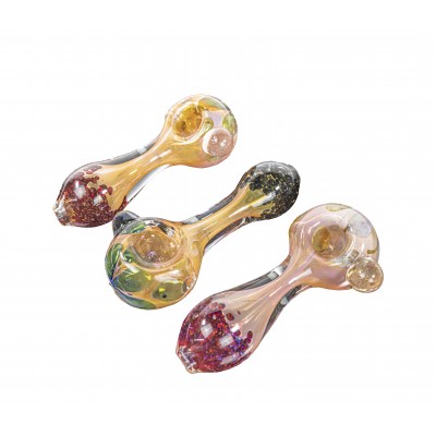 FLOWER BOWL CLEAR BODY PIPE 5inch 3CT/PK