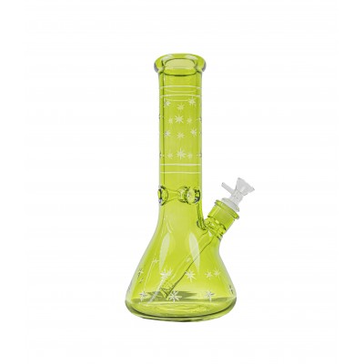 STAR LIGHT GLASS BEAKER 14inch - GREEN