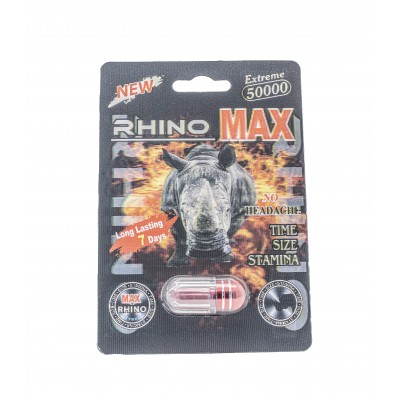 RHINO MAX EXTREME 50000 - 1PK/24CT