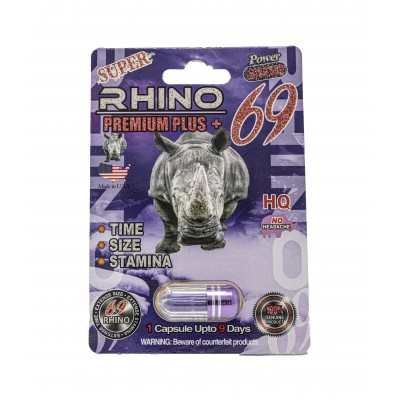 RHINO 69 PREMIUM PLUS POWER 1000000 - 1PK/24CT