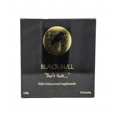 BLACK BULL POUCHES - 12CT