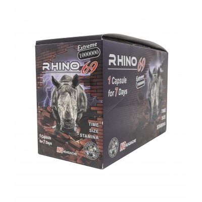 RHINO 69 EXTREME 1000000 - 1PK/24CT