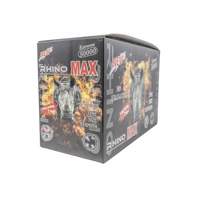 RHINO MAX EXTREME 50000 - 1PK/24CT