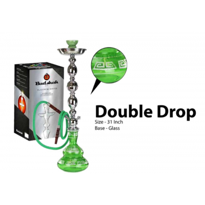 BADSHAH DOUBLE DROP HOOKAH 31inch