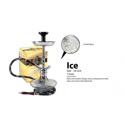 ELITE HOOKAH 1 HOSE ICE 18inch