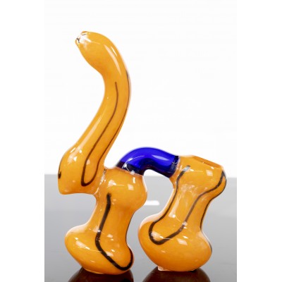 DOUBLE CHAMBER BUBBLER 6inch