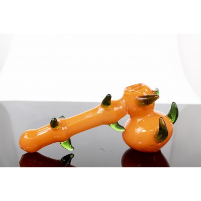 GREEN THORNED GLASS HAMMER 7inch