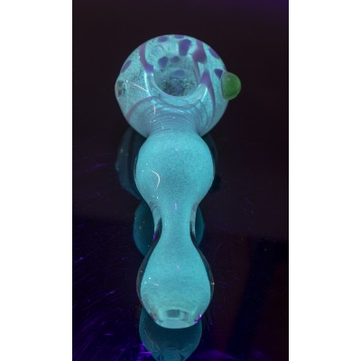 FLOWER BOWL GLOW IN DARK PIPE 5inch