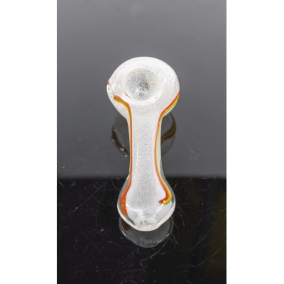 DARK IN GLOW RASTA FLOW HAND PIPE 4inch