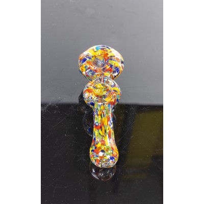 DOUBLE BOWL FRIT HAND PIPE 5inch