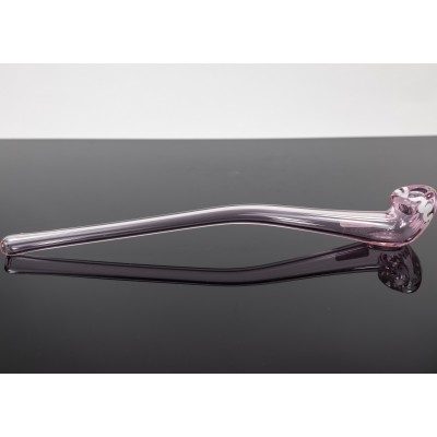 PINK WITH WHITE LINES SHERLOCK PIPE 11inch 1CT