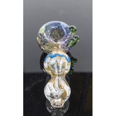 VOILET FLOWER HAND PIPE 4.5inch