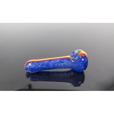 ASSORTED COLORS STRIPED HAND PIPE 4.5inch 3CT/PK