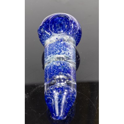 THREE LAYER GLASS HAND PIPE 4.5inch
