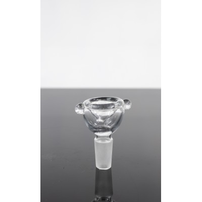 14 MM MALE CLEAR GLASS BOWLS 10CT/PK