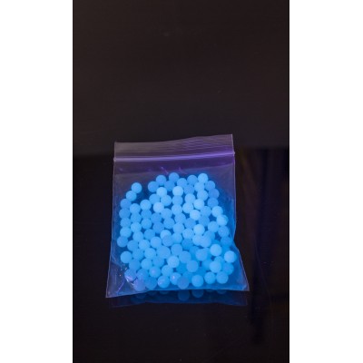 GLASS BALLS DIFFUSER GLOW IN DARK 100 CT/BAG