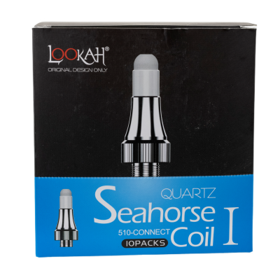 LOOKAH SEAHORSE COIL 1 QUARTZ 510 CONNECT 5 PACK