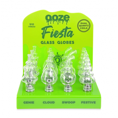 OOZE FIESTA GLASS GLOBES 12CT