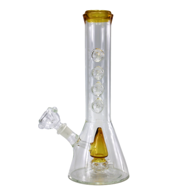 COLOR CONE WATER PIPE YELLOW 10inch