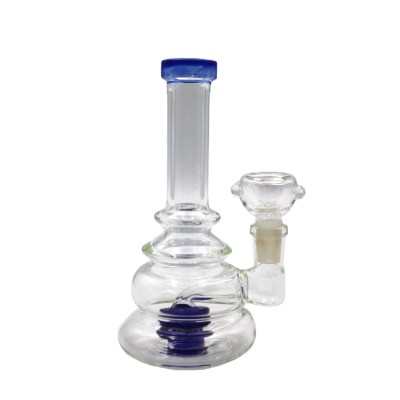 COLOR WHEEL WATER PIPE BLUE 6inch