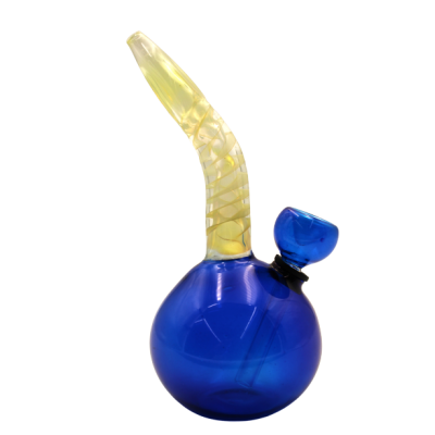 GLASS BULB OIL BURNER DARK BLUE 6inch