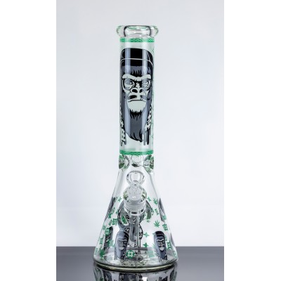 GORILLA WITH GLASSES GLASS BEAKER 14inch