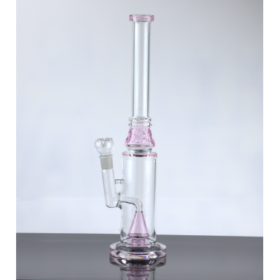 MUSHROOM WATER PIPE WITH COLORED ICE PINCH 16inch