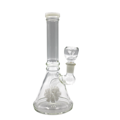 SOLID SPINNER WATER PIPE WHITE 9inch