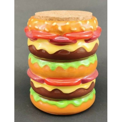 CHEESEBURGER STASH JAR