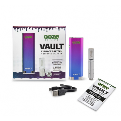 OOZE VAULT EXTRACT BATTERY WITH STORAGE CHAMBER