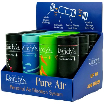 RANDY'S PURE AIR FILTER DISPLAY - 12 ASSORTED