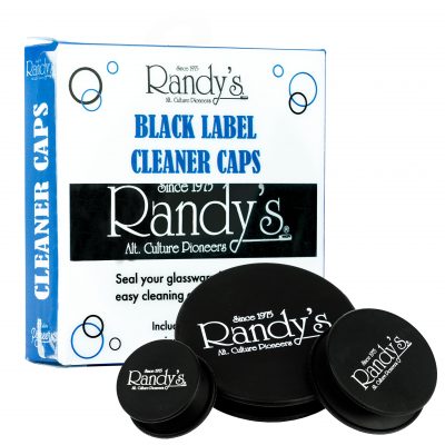 RANDY'S CLEANING CAPS BLACK SET OF 3
