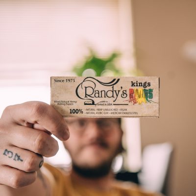 RANDY'S ROOTS KING SIZE PAPERS (NATURAL HEMP)