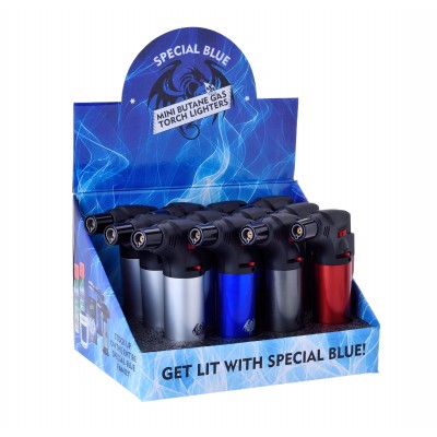 SPECIAL BLUE LIGHTER BERNIE METAL 12 COUNT